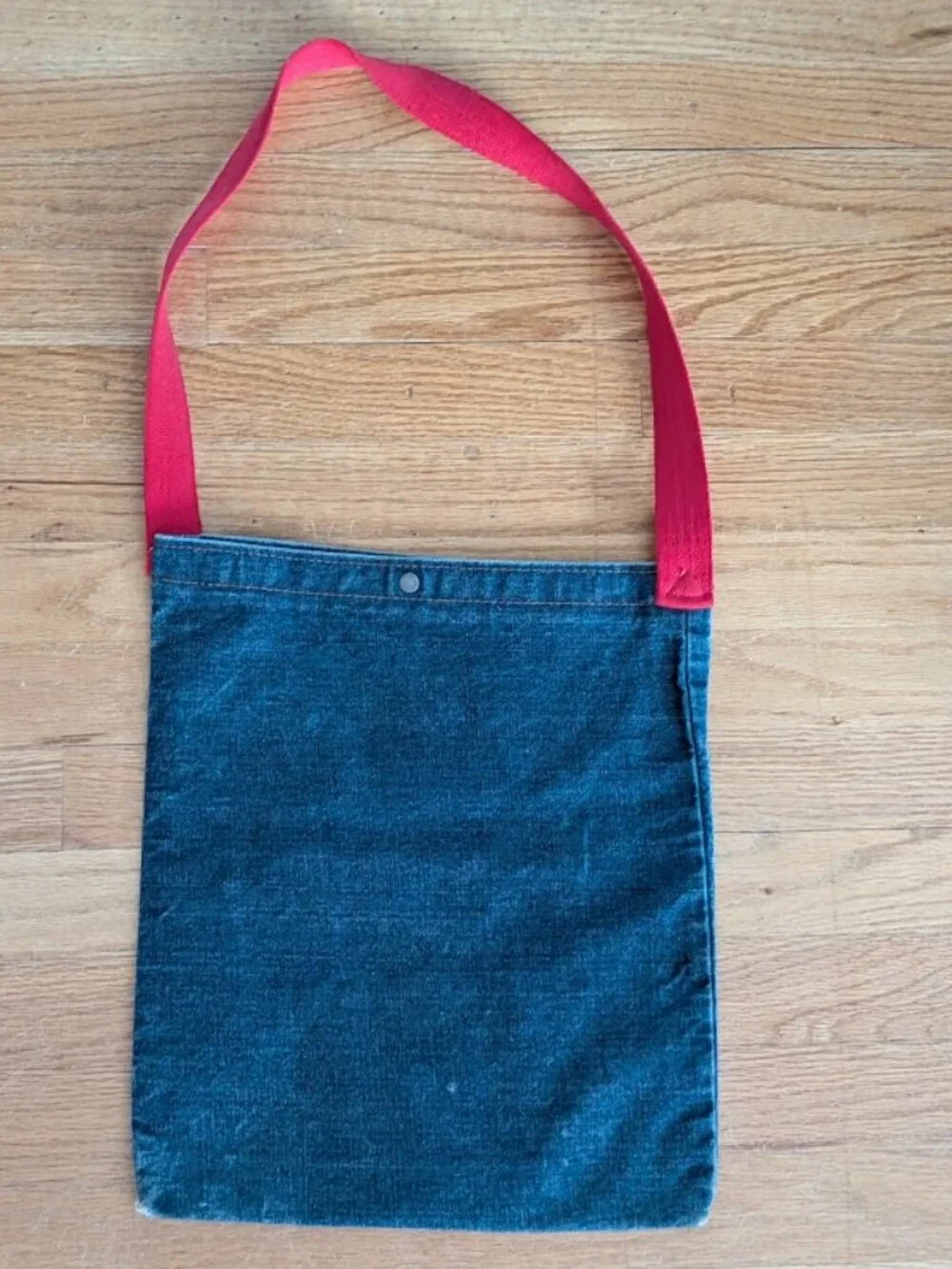 Vintage Levis Big E denim bag 1970s